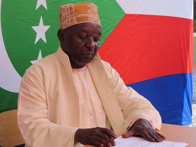 image Interview / Moussa Said Ahmed : « Je n’ai pas dit qu’on trouvera une solution en 4 mois mais il faut faire le nécessaire »
